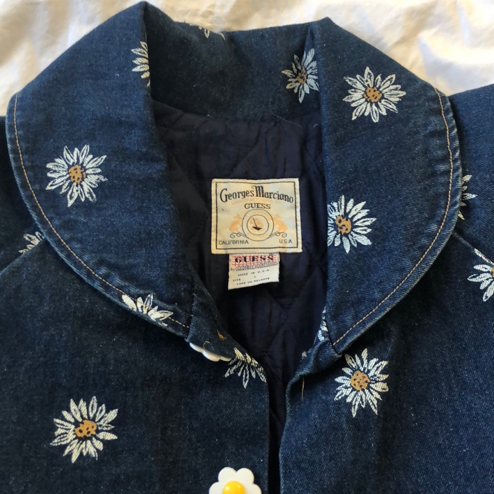 Vintage Guess Daisy Jean Jacket